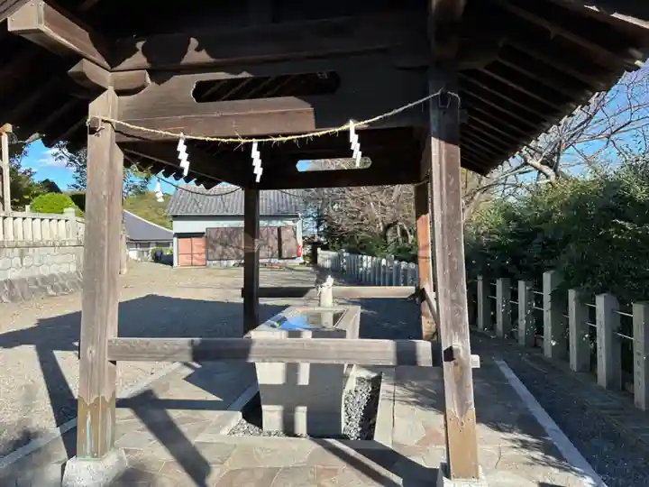 久麻久神社の手水舎