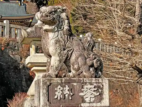 秋葉山本宮 秋葉神社 上社の狛犬