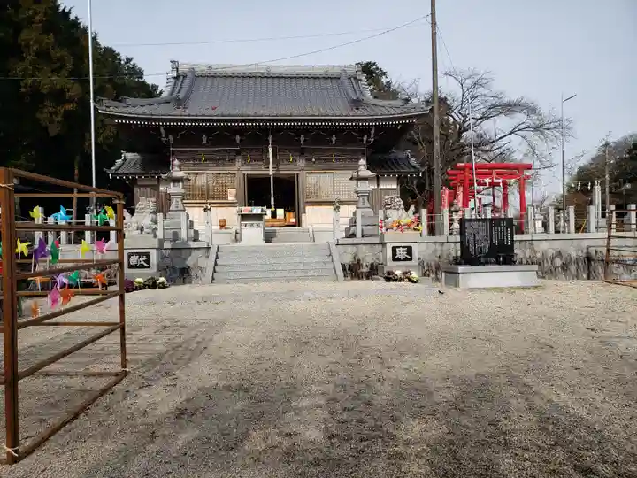 金井神社の本殿・本堂