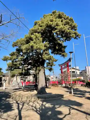 竹駒神社の庭園