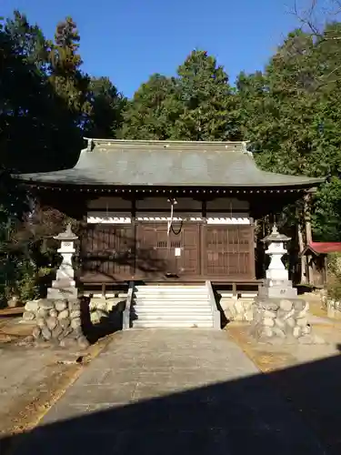 白髪神社の本殿