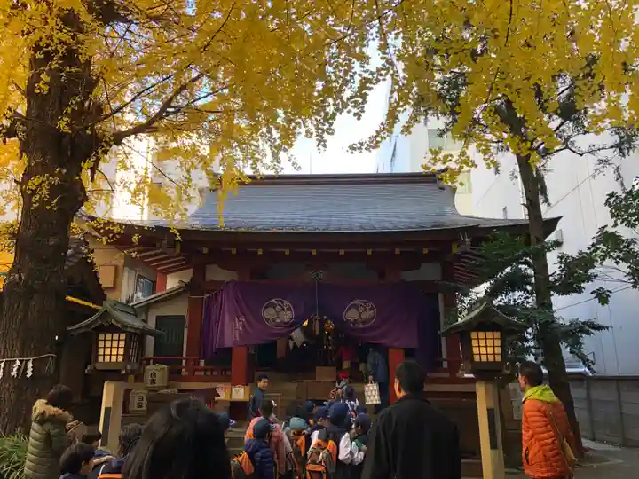 日本橋日枝神社の本殿・本堂