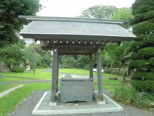 〇山神社の手水舎