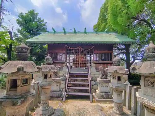日吉社（弥勒寺東）の本殿・本堂