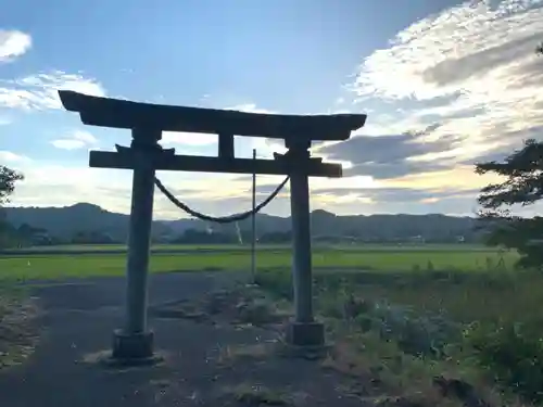 熊野神社の鳥居