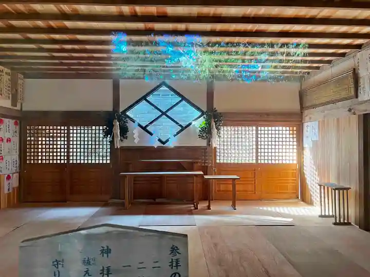 武田八幡宮の本殿・本堂