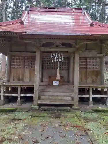 駒形根神社の本殿