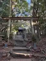 青龍寺奥の院(波切不動)の鳥居