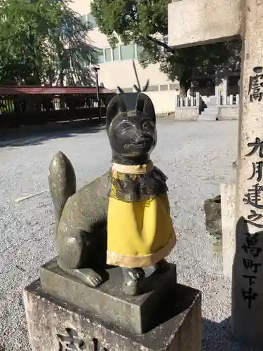 今益稲荷神社の狛犬