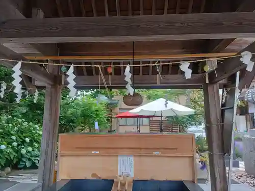 旭川神社の手水舎