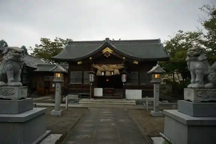 阿羅波比神社の本殿・本堂