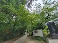 越ヶ谷久伊豆神社の庭園