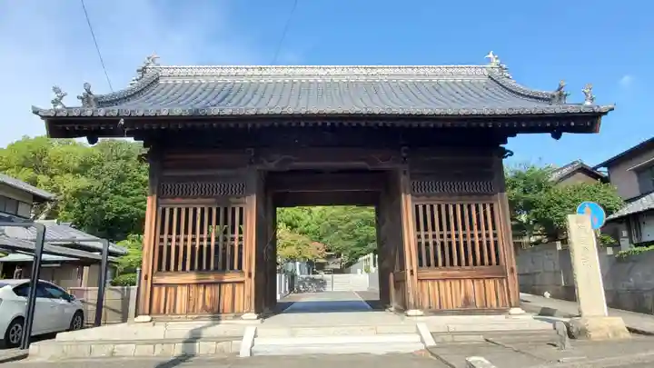 田潮八幡神社の山門・神門