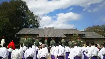 天津司神社の神楽