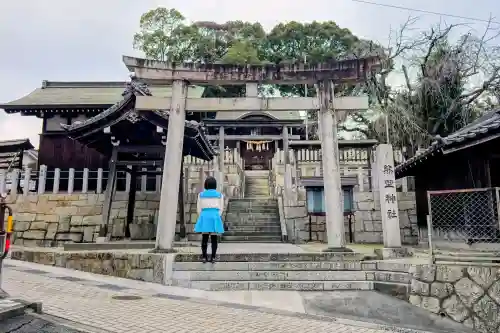 熊野神社（新田熊野神社）の鳥居