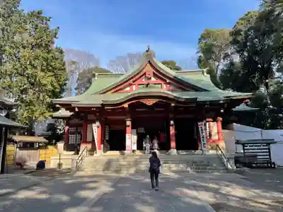 世田谷八幡宮の本殿・本堂