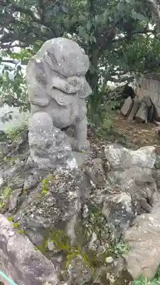 境香取神社の狛犬