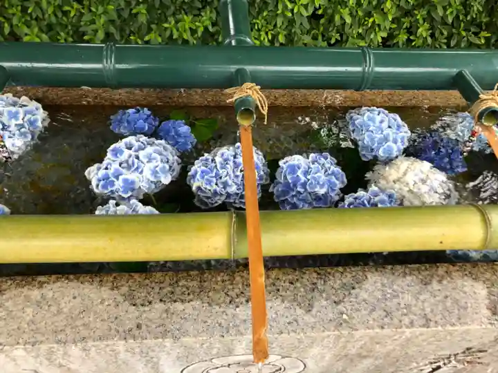 伊和志津神社の手水舎