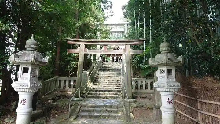 阿蘇神社の鳥居