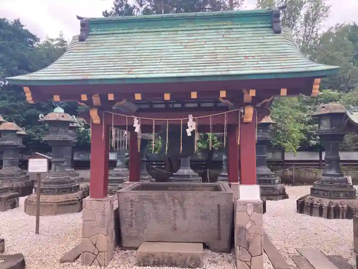 上野東照宮の手水舎