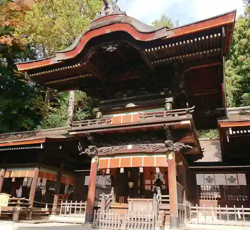 諏訪大社下社秋宮の本殿・本堂