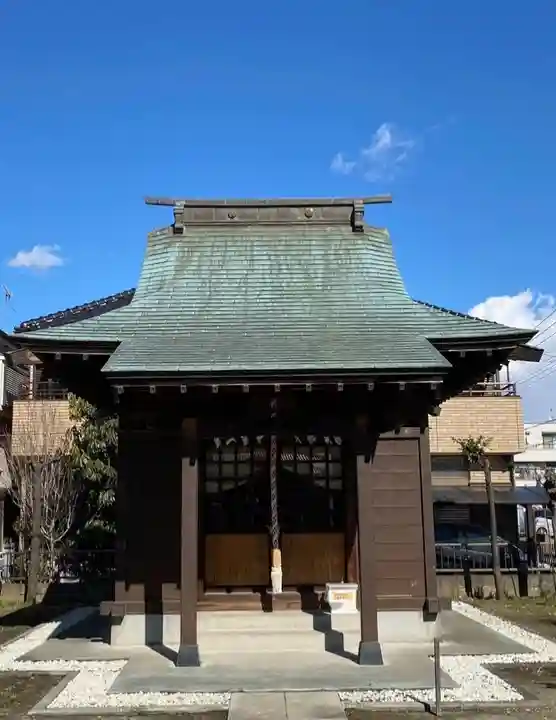 西大輪天神社の本殿・本堂