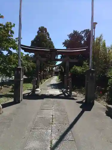 赤城久伊豆神社の鳥居