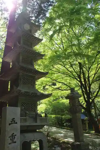 比叡山延暦寺の塔