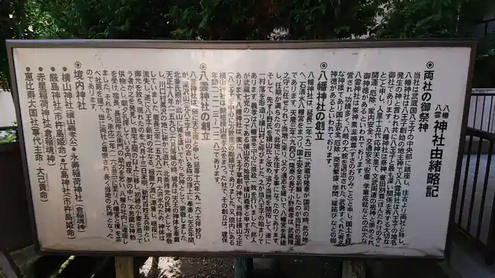 八幡八雲神社の歴史