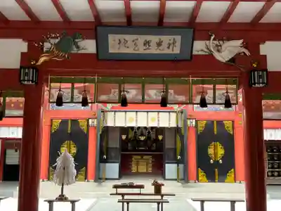 波上宮の本殿・本堂