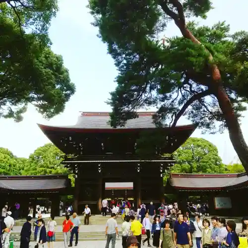 明治神宮の山門・神門