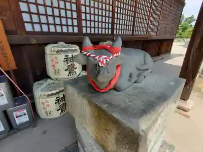 曽根天満宮の狛犬