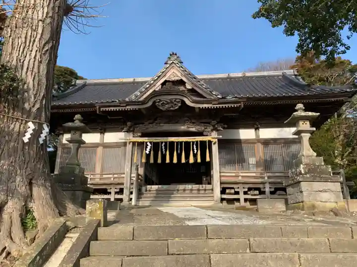 子安神社の本殿・本堂