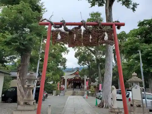 綱敷天満神社の鳥居