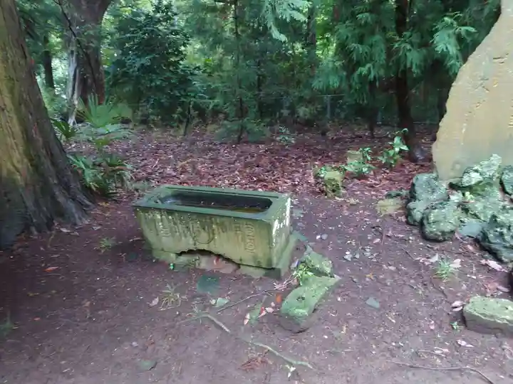 蛟蝄神社奥の宮の手水舎
