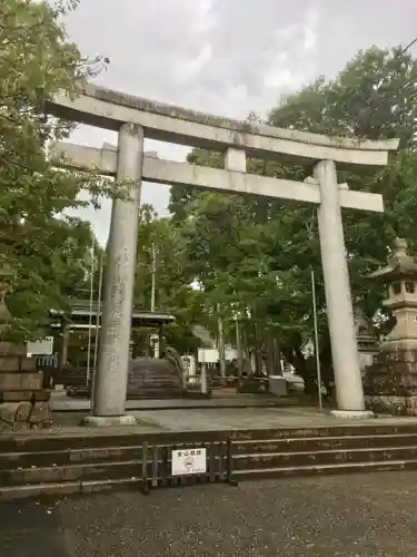 針綱神社の鳥居