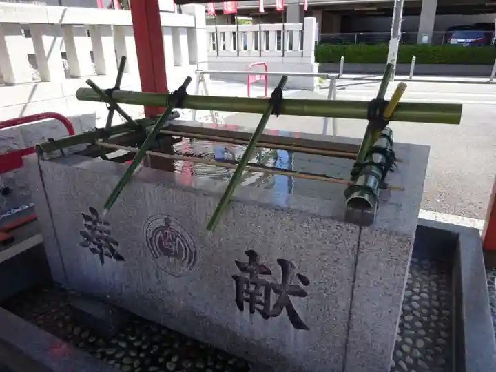 東京羽田 穴守稲荷神社の手水舎