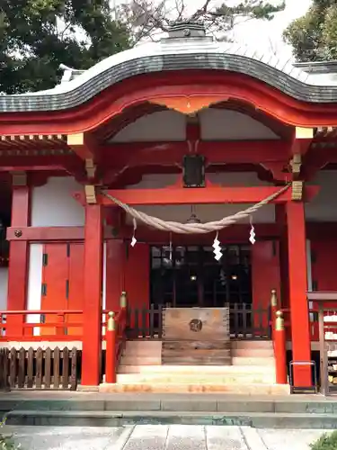 自由が丘熊野神社の本殿・本堂