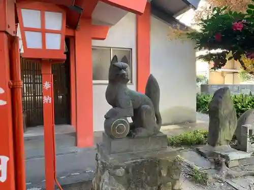 山神社の狛犬