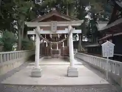 薬師寺八幡宮の鳥居