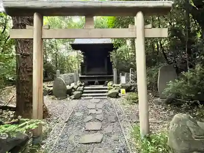 輪王寺の鳥居