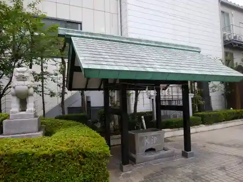 城岡神社の手水