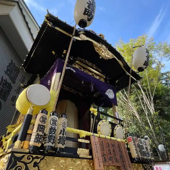 川越熊野神社のお祭り
