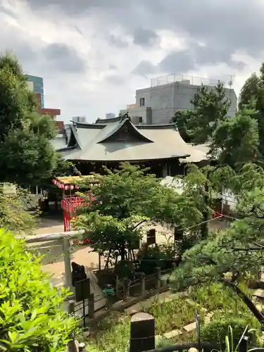 鳩森八幡神社の景色