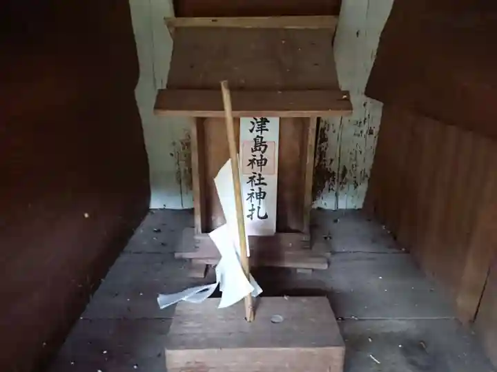 祠(津島神社)の本殿・本堂
