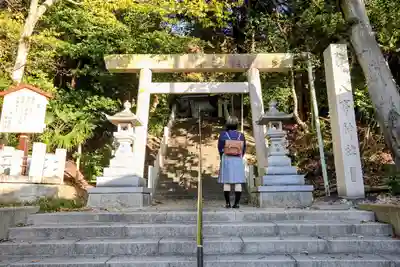 八事神社の鳥居
