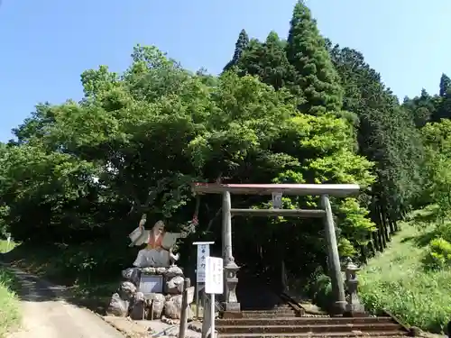 石神神社の鳥居