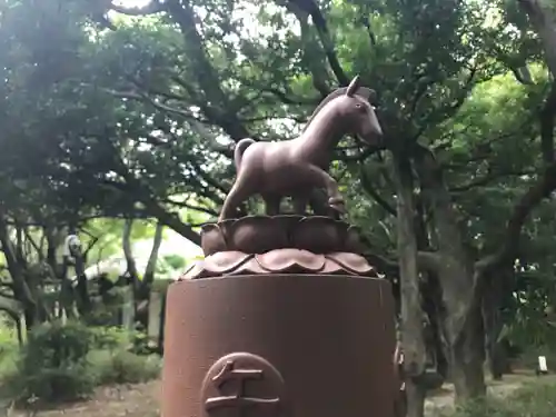 清岸院の狛犬