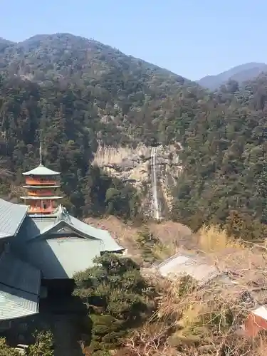 青岸渡寺の景色