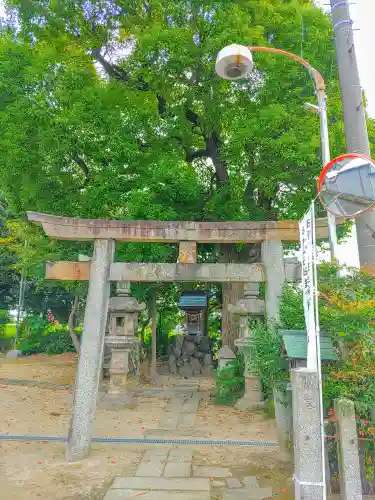 八幡社（下津）の鳥居